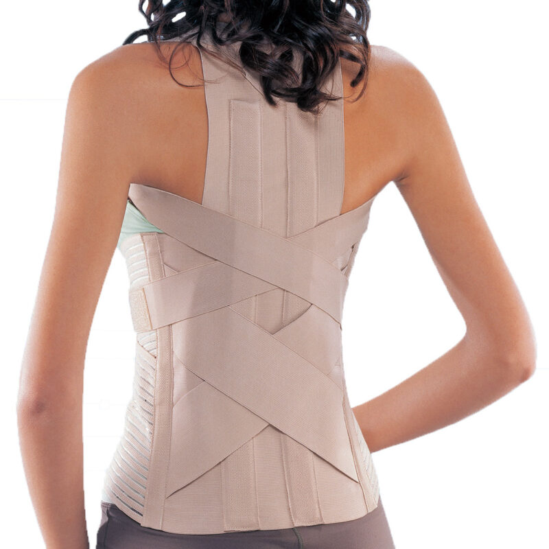 SPINAL BRACE WITH BACK PAD 5505