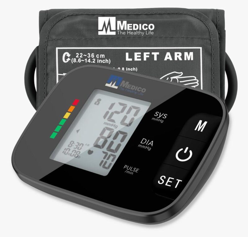 Automatic Upper Arm Blood Pressure Monitor BPM-55 l MEDICO