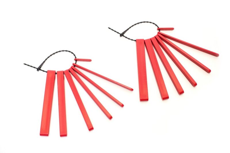 Jaw Grading Bite Blocks (Red)