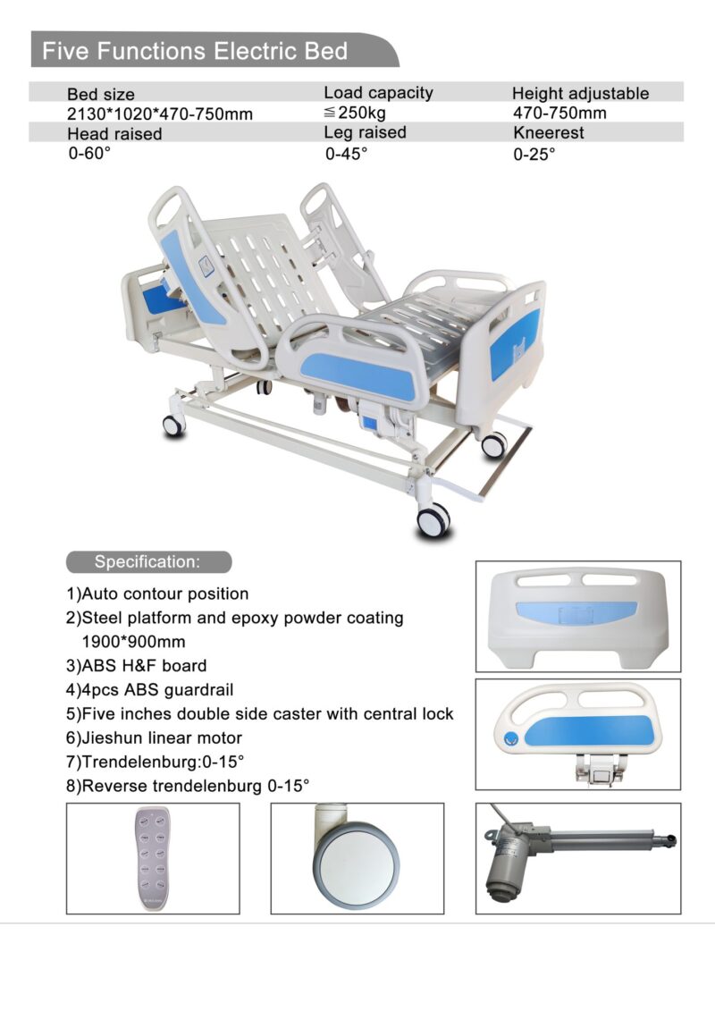 ELECTRIC BED FIVE FUNCTION - Image 2
