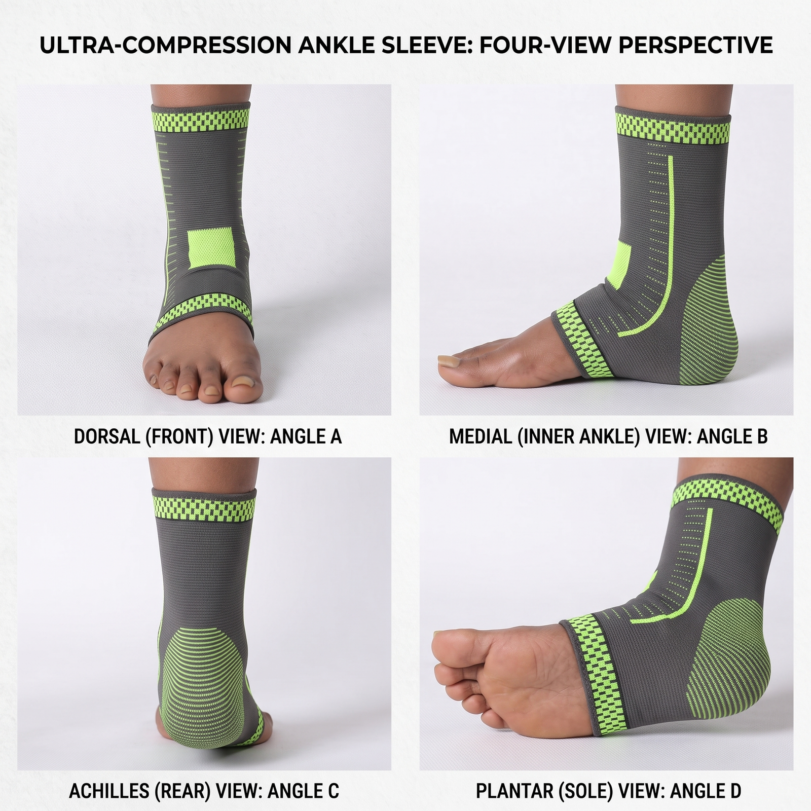 Ankle Support (ACT-1220) – Adjustable Ankle Brace for Stability & Comfort - Image 2