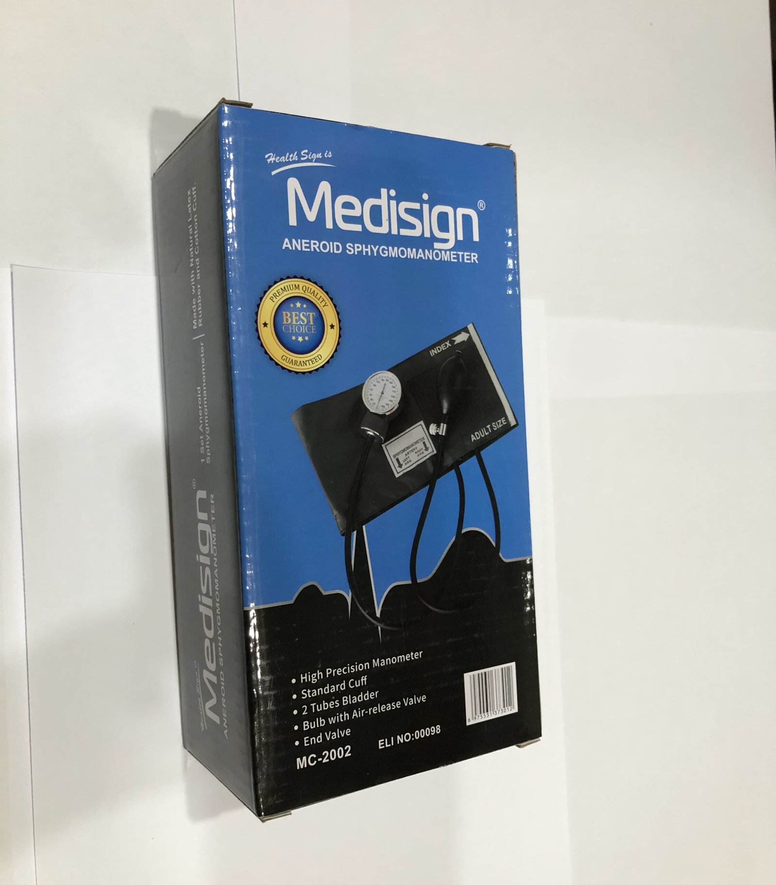Medisign Plus MC-3012 Stethoscope – Black & Grey - Image 3