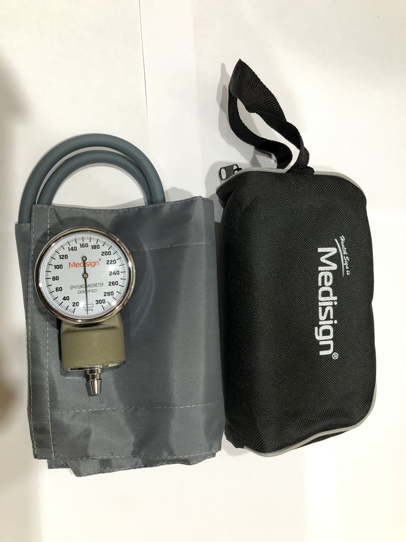 Medisign Plus MC-3012 Stethoscope – Black & Grey