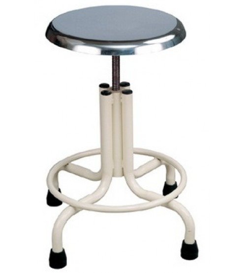 Patient Stool with Stainless Steel Top – Durable for Hospitals & Clinics